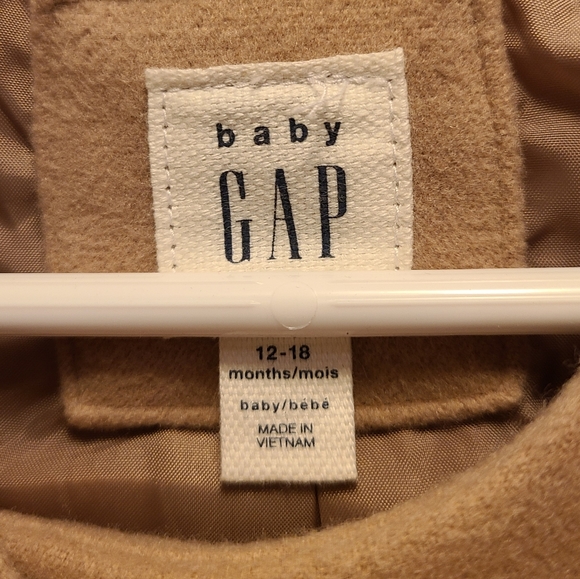 Babygap brown peacoat, size 12-18 months - Picture 3 of 3